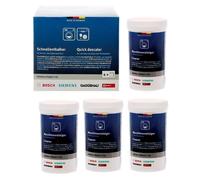 Bosch 00311922 Washing Machine and Dishwasher Descaler, Pack of 4