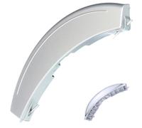 Bosch 00490903, 12003957 Washing Machine Door Handle Metal Grey with Original Axles