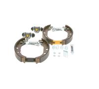 BOSCH 0204114167 Brake Shoe Set Rear 22mm Piston Diameter Fits Renault Kangoo