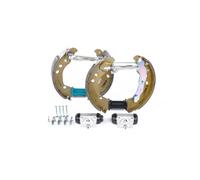Bosch Brake Shoe Set Axle Kit fits Nissan Renault