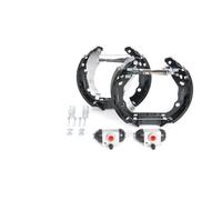 Bosch KS679 Kit Super Pro - Rear drum brake kit - 1 pre-assembled set, 2 wheel brake cylinders, 4 brake shoes
