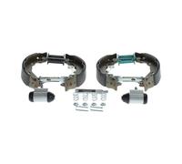 Bosch KS680 Kit Super Pro - Rear drum brake kit - 1 pre-assembled set, 2 wheel brake cylinders, 4 brake shoes