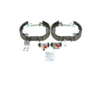 BOSCH 0204114684 Brake Shoe Set Rear 19.05mm Piston Diameter Fits Dacia Duster