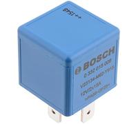 Bosch 0332015006 Mini Relay 12V 15A, IP5K4, Operating Temperature from -40 Degree to 85 Degree C, 5 Pin Relay, Double Contact