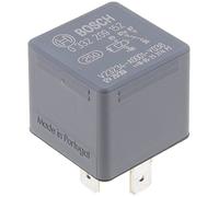 Bosch 0332209152 Mini Relay 12V 30A, IP5K4, Operating Temperature from -40 Degree to 100 Degree C, 5 Pin Relay with diode