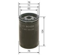 Bosch 0451103259 Oil Filter for Transit Fiesta Mondeo Focus Escort Galaxy Puma