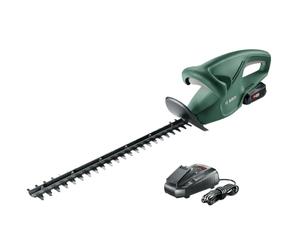 Bosch 0600849H70 EasyHedgeCut 18-45 Cordless Hedge Cutter with 18 V Lithium-Ion Battery, 450 mm Blade Length, 15 mm Tooth Opening