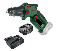 Bosch 06008B8901 Cordless 18V Chainsaw Easychain 18V-15-7 + 4Ah Battery Kit - Bosch Power For All
