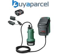 Bosch 06008C4203 Garden Pump 18V Rainwater Drainage + 2.5AH Battery Kit