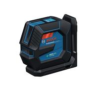 Bosch Professional line Laser GLL 20-22 G Bracket LB 10, Green Laser, Indoor use, Dual Power Source, 2 x 1.5V LR6 Batteries, Protective Bag