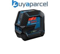 Bosch Professional Laser Level GCL 2-50 G (green laser, interior, RM 10 mount, visible working range: up to 15m, 4x AA battery, in cardboard box)