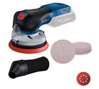 Bosch 0601372201 Gex 18V-125 Brushless 18V Random Orbital Sander + 5 Mesh Sheets