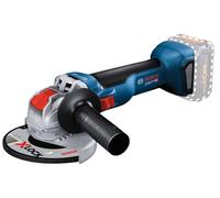 Bosch Professional 18V System angle grinder GWX 18V-10 (disc diameter 125 mm, with X-LOCK holder, without rechargeable batteries and charger, in