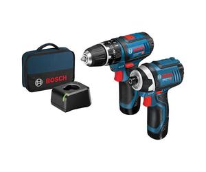 Bosch 06019A6979 Twin Pack 12V 2 x 2.0Ah Li-ion Power Tool Heavy Duty