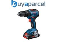 Bosch Professional 18V System Cordless Combi Drill GSB 18V-55 (incl. 2X ProCORE18V 4.0Ah Batteries, Charger 18V-40, L-BOXX 136)