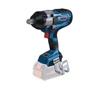 Bosch Professional BITURBO Cordless Impact Wrench GDS 18V-1050 HC (Tightening Torque 1,050 Nm, Breakaway Torque 1,700 Nm, Without Batteries and Charger, in Box), Blue, Solo