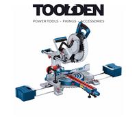 Bosch GCM 18V-254 D Professional Biturbo Mitre Saw 18V Bare Unit - BSH601B51100