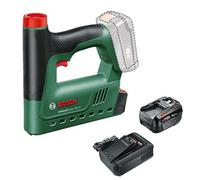 Bosch 06032A7000 Universaltacker 18V Cordless Stapler Nailer + 4Ah Battery Kit - Bosch Power For All