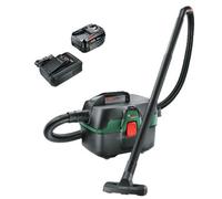 Bosch 06033E1000 Advancedvac 18V Wet Dry Vacuum Cleaner Blower + 4Ah Battery Kit - Bosch Power For All