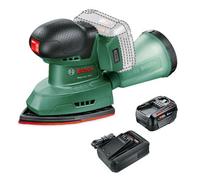 Bosch 06033E3000 Easysander 18V Cordless Multisander Sander + 4Ah Battery Kit - Bosch Power For All