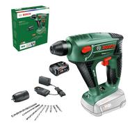 Bosch 060395230C 18V Rotary Sds Hammer Drill Uneo Maxx + Chuck 2.5Ah Battery - Bosch Power For All