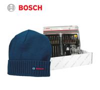 Bosch 43pc Screwdriver Bit Set Colour Coded S2 Steel Bits & Beanie