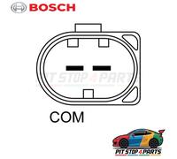 Bosch 0986046170 Alternator 189 mm Fits Mercedes-Benz CLK 2003-2009