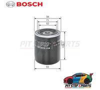BOSCH 0 986 452 005 Oil filter