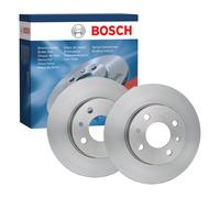Bosch BD282 Brake Discs - 0 - ECE-R90 Certified - 1 Set of 2 Discs