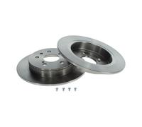 Bosch Brake Discs 0 986 479 047 – 2x Solid Rear – for Fiat Suzuki
