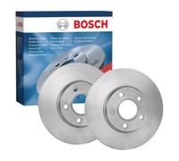2x Brake Discs Pair Vented fits FORD TRANSIT CONNECT TDCi 1.8D Front 02 to 13