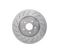 BOSCH 0986479135 Brake Disc Front Perforated Vented For Mercedes C-Class CLK SLK