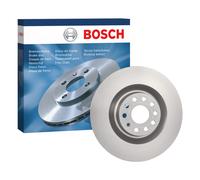 Brake Disc Single Vented fits VW EOS 1F Front 06 to 10 345mm Bosch 1K0615301AB