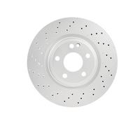 BOSCH 0986479A60 Brake Disc Front Perforated Vented Fits B-Class CLA GLA-Class