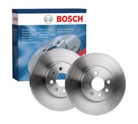 2x BOSCH Brake Discs Front Fits Opel Astra Astra H Classic Combo Vauxhall