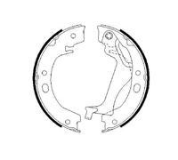 Bosch 0986487713 Hand Brake Shoes Set Premium Graded 449527 4495212 4495218
