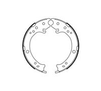 BOSCH 0 986 487 765 Handbrake shoes