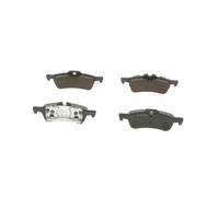 Bosch BP973 - Brake Pads Car Rear Axle - Bosch Quality - Reduced Noise and Dust - ECE-R90 Certified - Copper-Free - 1 Set of 4 Pads - With Accessories
