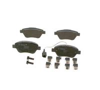 BOSCH 0986494113 Brake Pad Set For Disc Brake 53.3mm Height 17.7mm Thickness