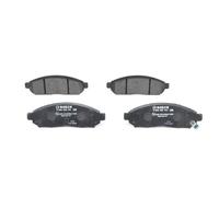 Bosch BP1062 - Brake Pads Car Front Axle - Bosch Quality - Reduced Noise and Dust - ECE-R90 Certified - Copper-Free - 1 Set of 4 Pads