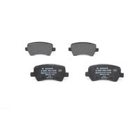 Bosch Brake Pads BP1120 – Rear Axle, ECE-R90, Copper-Free, Low Noise/Dust, 1 Set of 4 Pads