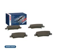 Genuine BOSCH Rear Brake Pad Set for Peugeot 207 SW VTi 120 1.6 (12/11-10/13)