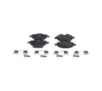 Brake Pads Set fits BMW 5 ActiveHybrid F10 3.0 Rear 11 to 16 N55B30A Bosch New