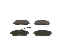 Bosch Front Brake Pad Set 0986 494 498 - 4 Pads with Integrated Wear Indicator