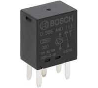 Bosch 0986AH0113 Mini Relay 12V 30A, IP5K4, Operating Temperature from -40 Degree to 100 Degree C, 5 Pin Relay without Holder