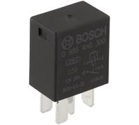Bosch 0986AH0300 Mini Relay 12V 20A, IP5K4, Operating Temperature from -40 Degree to 85 Degree C, 4 Pin Relay