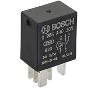 Bosch 0986AH0305 Micro Relay 12V 10A 5 Terminals IP5K4 Temperature Resistance from -40°C to 100°C