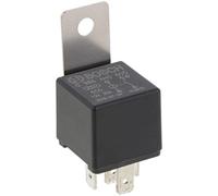 Bosch 0986AH0605 Mini Relay 12V 20A, 2x87, IP5K4, Operating Temperature from -40 Degree to 100 Degree C, 5 Pin Relay with Holder