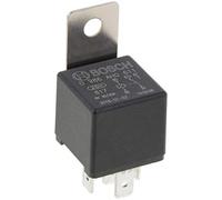 Bosch 0986AH0611 Mini Relay 6V 20A, IP5K4, Operating Temperature from -40 Degree to 100 Degree C, 5 Pin Relay with Holder