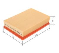 Bosch 1 457 433 004 Air Filter Fits BMW